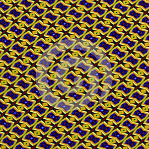 Multicolored background with symmetrical patterns.