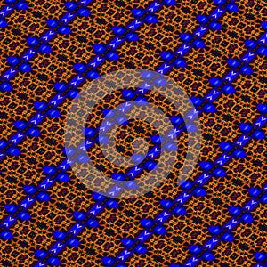 Multicolored background with symmetrical patterns.