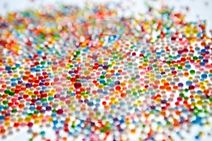 Multicolored balls beads background pattern texture