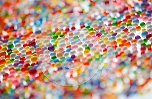 Multicolored balls beads background pattern texture