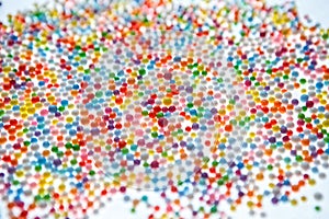 Multicolored balls beads background pattern texture