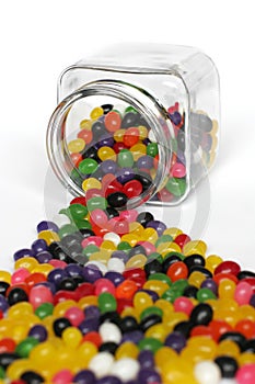 Multicolored candies