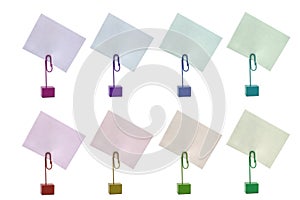 Multicolored Card Holders
