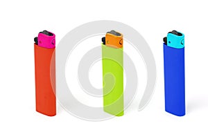 Multicolored Cigarette Lighters