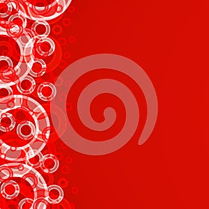 Multicolored circles large