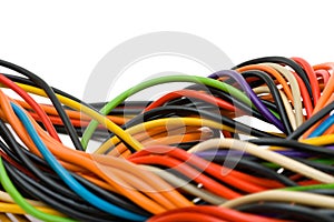 Multicolored computer cable