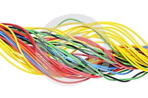 Multicolored electrical cable