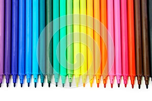 Multicolored Felt-Tip Pens