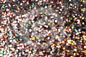 Multicolored glitter background for variety of topics like Christmas, luxury, success, celebration