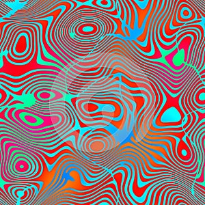 Multicolored grafity seamless pattern. photo