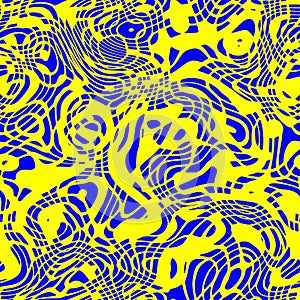Multicolored grafity seamless pattern. Soft abstract geometric pattern photo