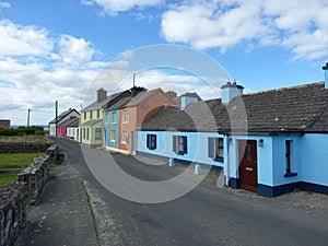 Multicolored Houses in Ireland