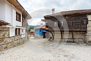 Multicolored houses of Koprivshtitsa, Bulgaria