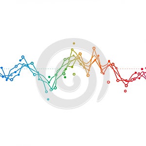 Multicolored line graph displaying data trends on a white background. The graph