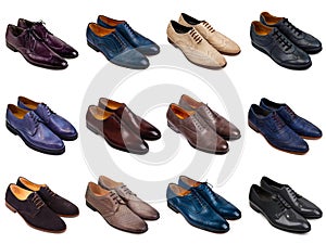 Multicolored men's shoes-2