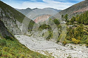 Multicolored mountains near Iruya, Argentina