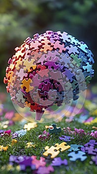 Multicolored Puzzle Sphere