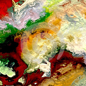 Multicolored seamless pattern. Soft abstract geometric pattern