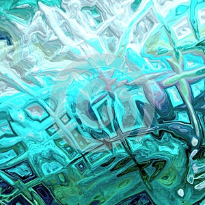 Multicolored seamless pattern. Soft abstract geometric pattern