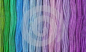 Multicolored wool - abstract fashion background