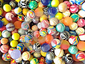 Multicolour Rubber Balls