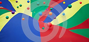 Multicoloured balls