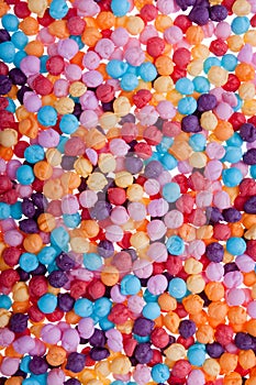 Multicoloured Confectionery Background texture