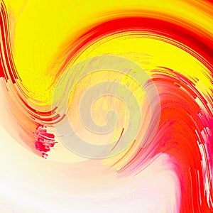 Multicoloured Phsycodelic Shapes and Shades Abstract Background