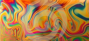 Multicoloured psychedelic soap bubble abstract background photo