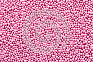 Multicoloured sweet sugar balls. Small ball pattern