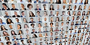 Multicultural Business People Collage