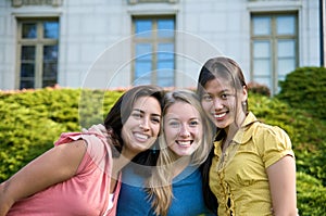 Multicultural Students on University Campus
