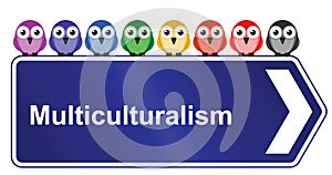 Multiculturalism in society photo
