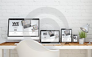 multidevice desktop we design photo