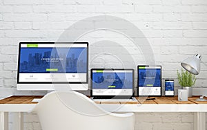 multidevice desktop modern template