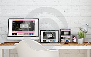 multidevice desktop video streaming photo