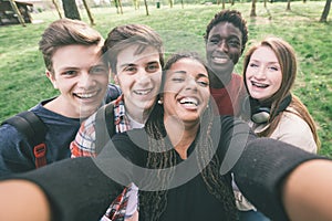 Multiethnic Selfie img