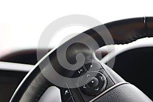 Multifunction button black steering wheel