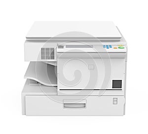 Multifunction Printer Isolated