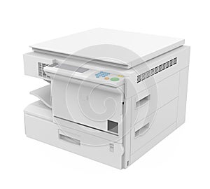 Multifunction Printer Isolated