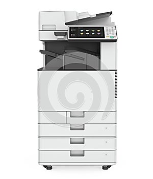 Multifunction Printer Isolated