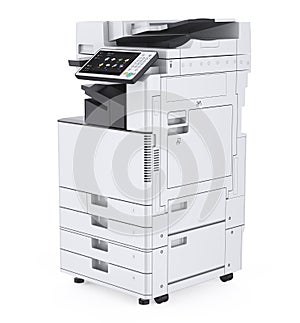 Multifunction Printer Isolated