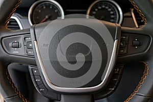 Multifunction steering wheel