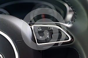 Multifunction steering wheel