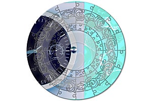 Multifunctional clock