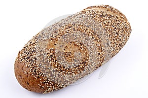 Multigrain bread and a bright background
