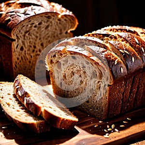 multigrain bread freshly baked bread, food staple for meals