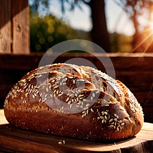 multigrain bread freshly baked bread, food staple for meals