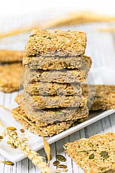 Multigrain Cereal Crunchy Squares Bars