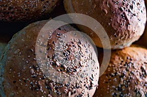 Multigrain Indian Brun Pav bread Loaves